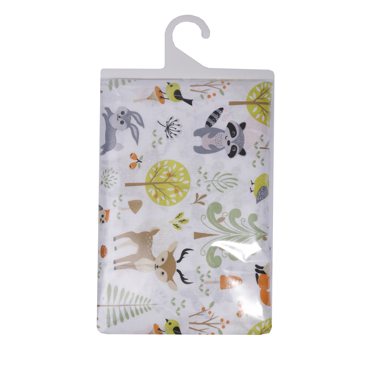 Пелёнка Babyton Лесные зарисовки муслин 100х135 см - фото 2