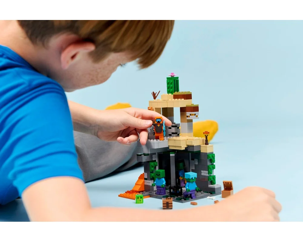 Конструктор LEGO Minecraft 21587 Подземелье зомби - фото 9
