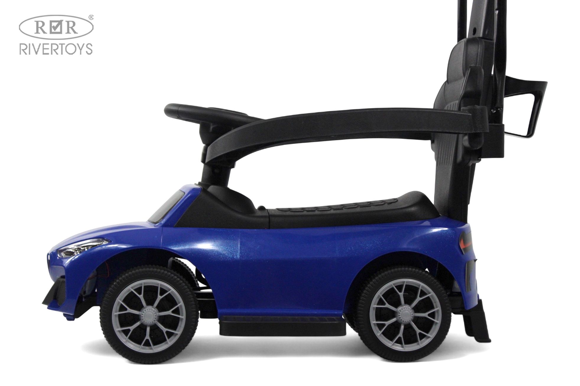 Каталка RIVERTOYS Z005ZZ-B-BLUE синий - фото 8