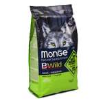 Корм для собак MONGE Bwild Dog Boar взрослых всех пород с мясом дикого кабана сухой 2кг