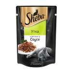 Корм влажный для кошек Sheba 85г Ломтики в соусе утка