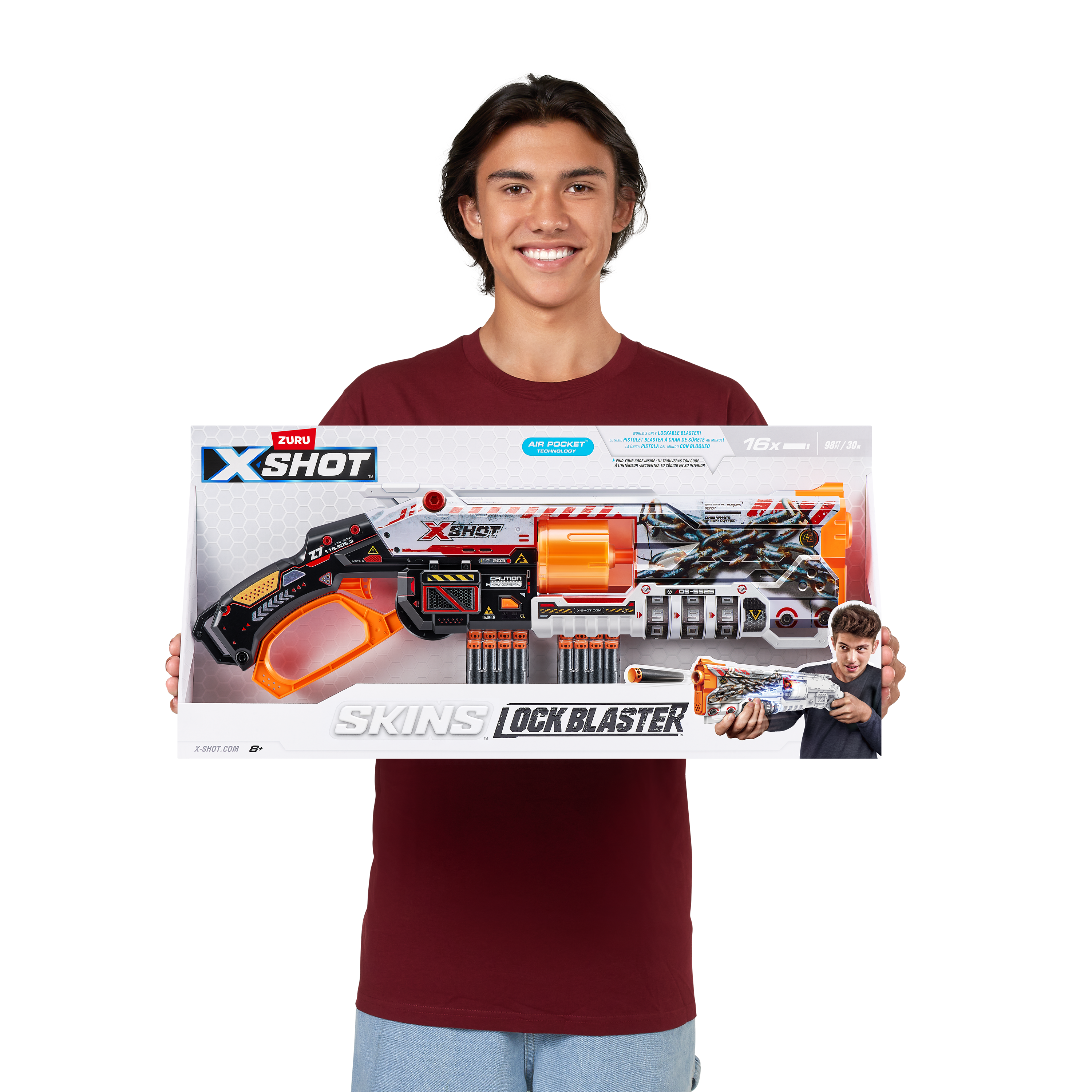 Бластер Zuru XSHOT  Skins Lock Gun - фото 6