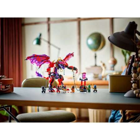 Конструктор LEGO NINJAGO Громовой дракон хаоса блочный