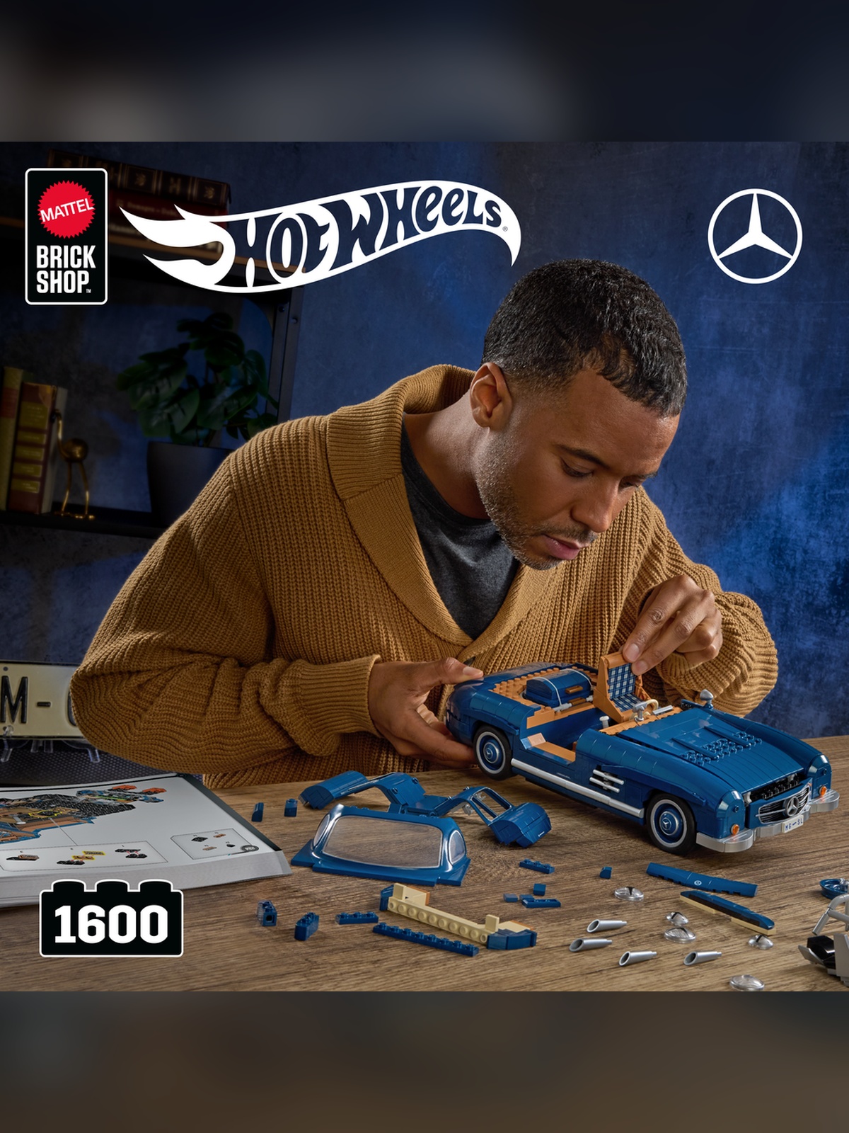Конструктор Brick Shop Mercedes-Benz 300SL - фото 6