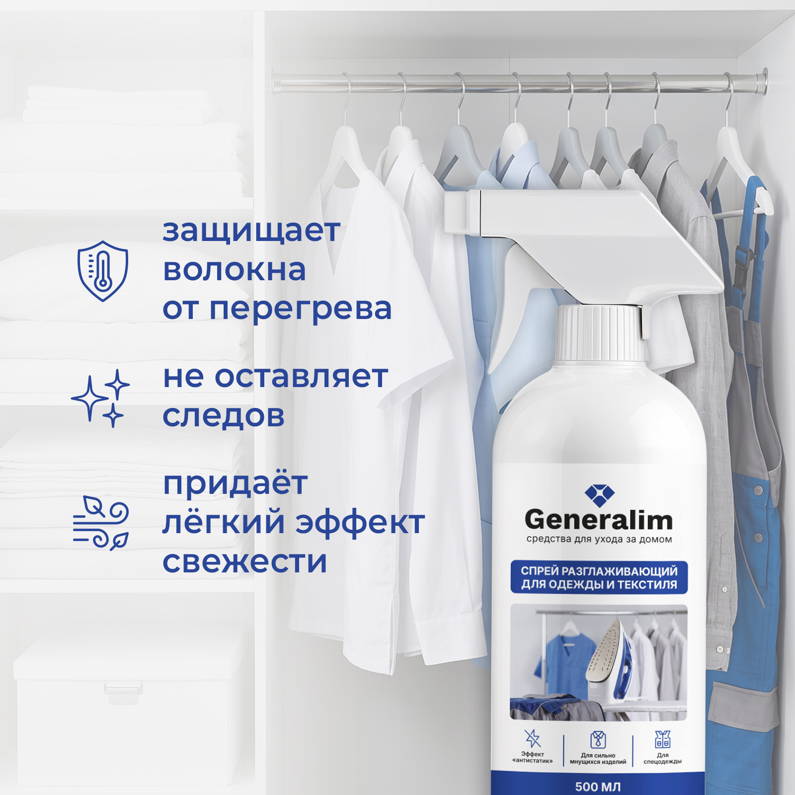 Средство для глажки Generalim 0.5 л - фото 5