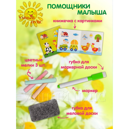 Доска для магнитного рисования Умный пупс