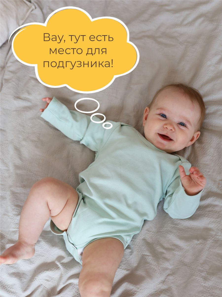 Боди 3 шт ШВЕЙНЫЕ ИСТОРИИ бодисердечки - фото 12