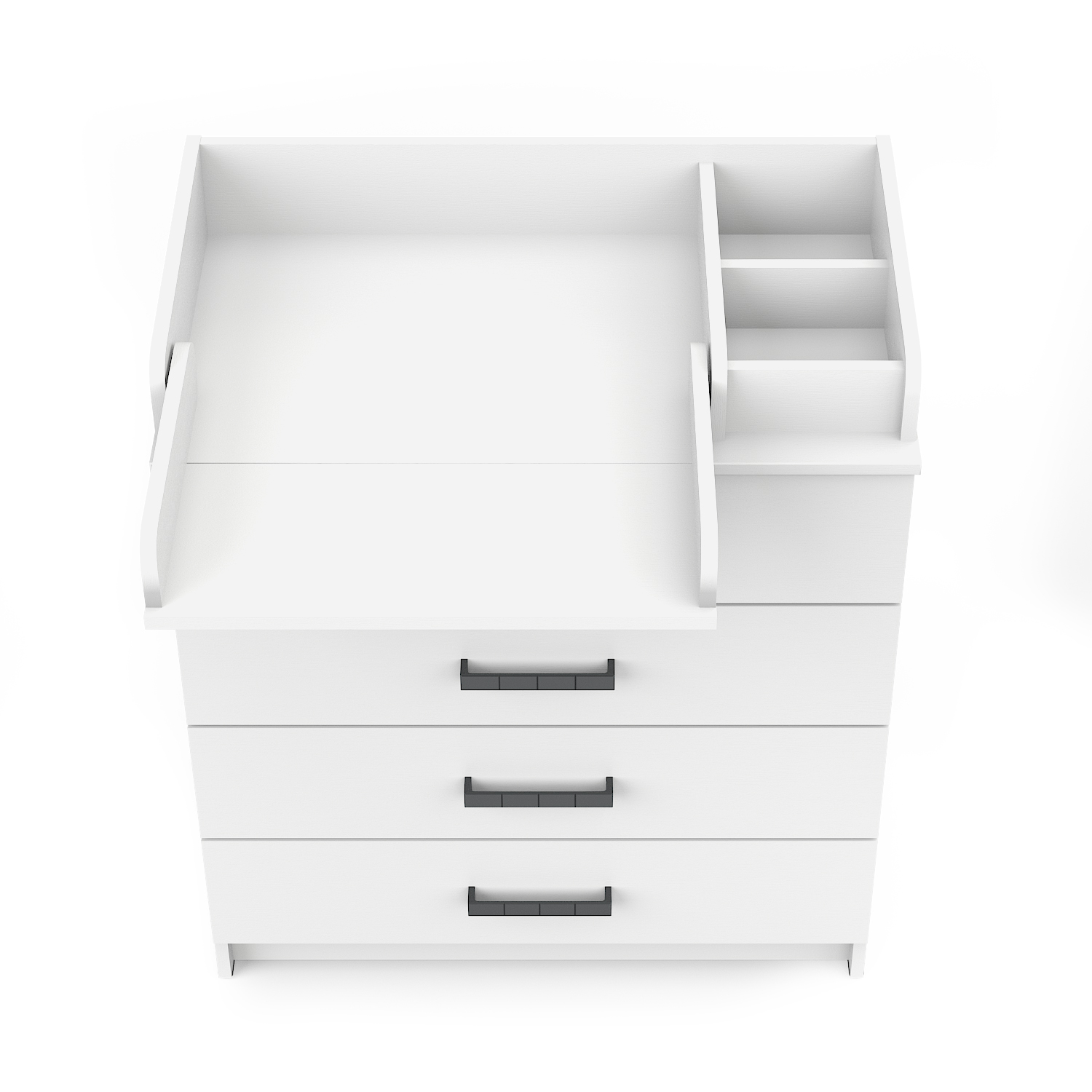 Комод пеленальный aton baby furniture Marvin (белый) - фото 2