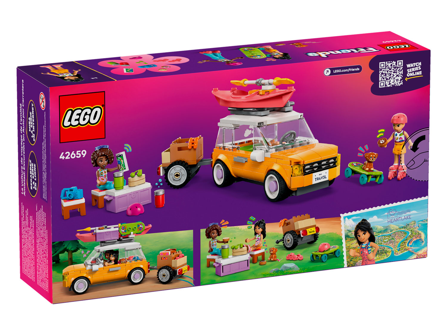 Конструктор LEGO Friends Дружеское путешествие 220 дет. - фото 7