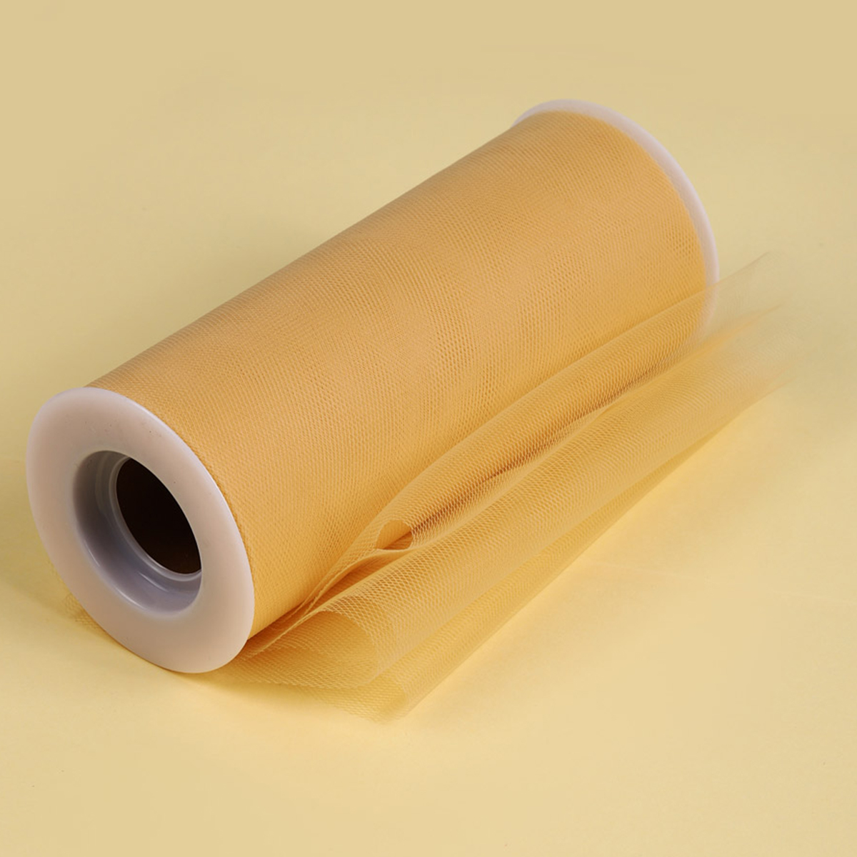 Фатин в шпульках TBY средней жесткости ширина 150 мм уп.22.86м песочный - фото 1