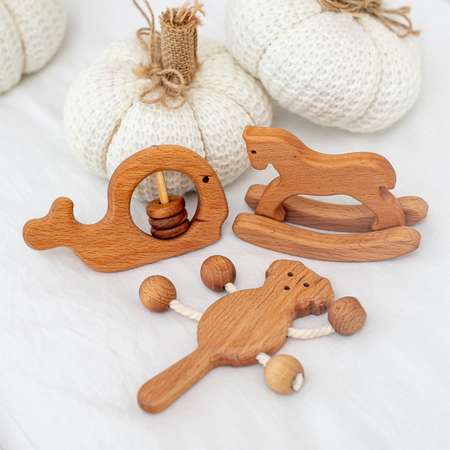 Игрушка Mag Wood погремушка Спи моя радость