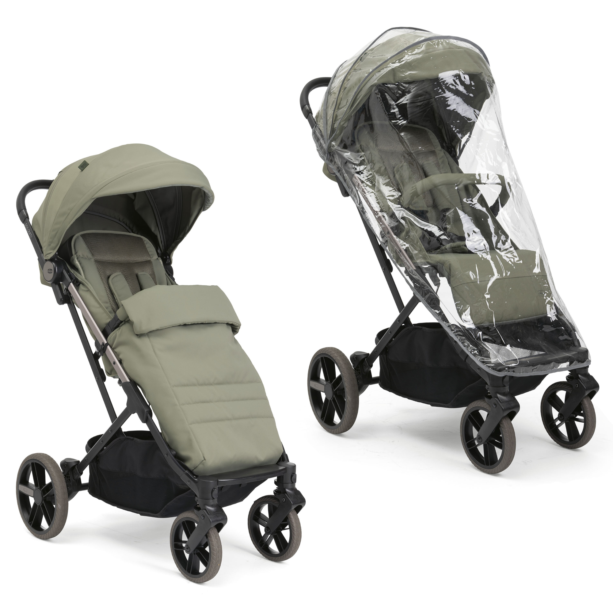 Коляска прогулочная Chicco Dolomiti от 0 до 4 лет Meadow зеленый - фото 19