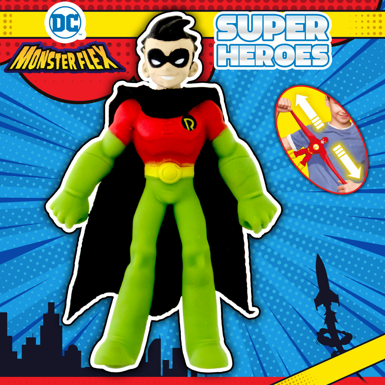 Фигурка Monster Flex Super heroes Робин - фото 1