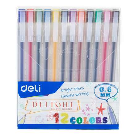 Ручка гелевая Deli 12 шт.