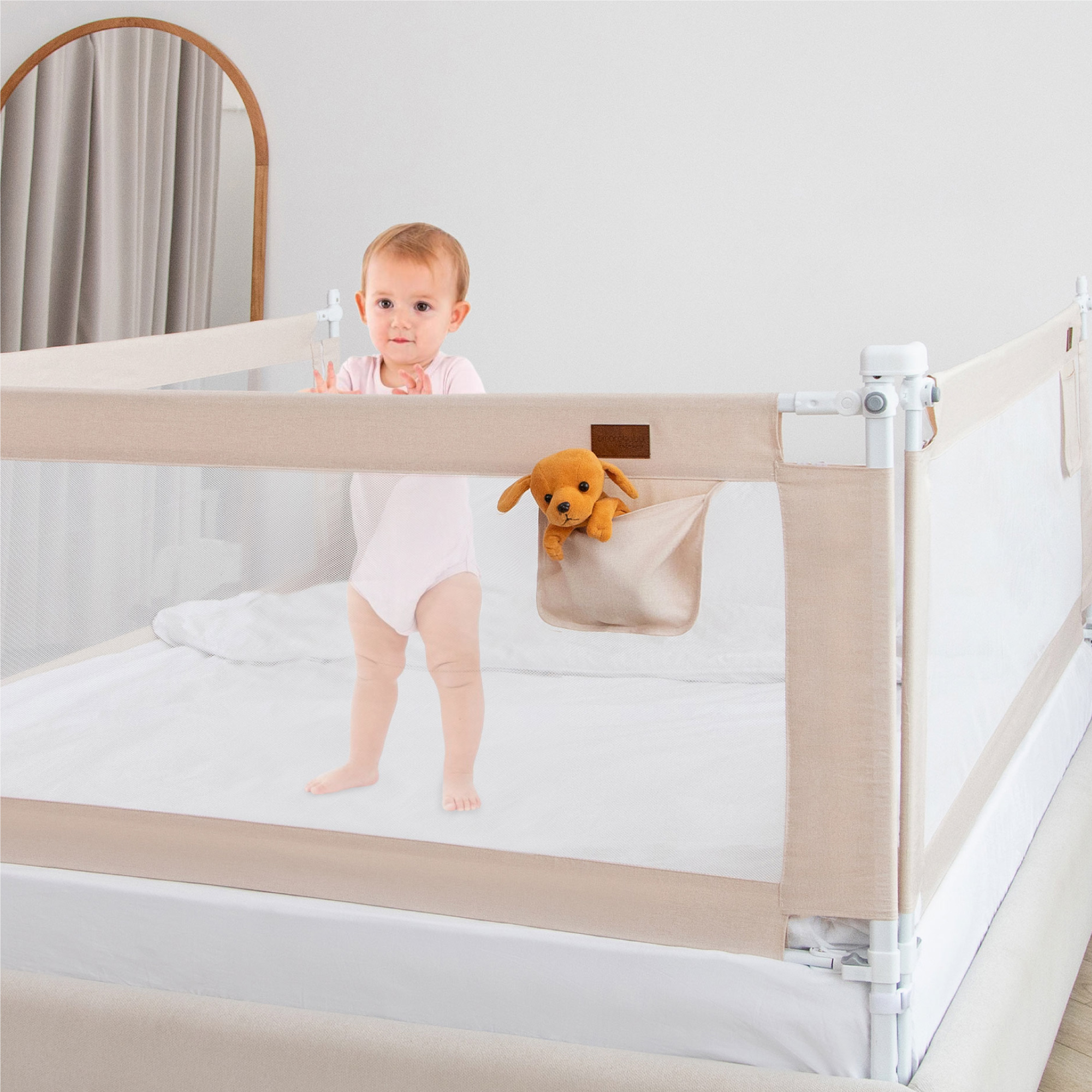 Барьер-ограничитель Amarobaby Linear 98 см - фото 1