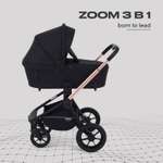 Коляска 3в1 MOWbaby gold black черный