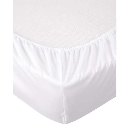 Простынь на резинке Lemony kids Supreme Белый 120х60 трикотаж