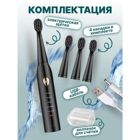 Зубная щетка электрическая Honest Shop