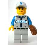 Фигурка LEGO Baseball Fielder Series