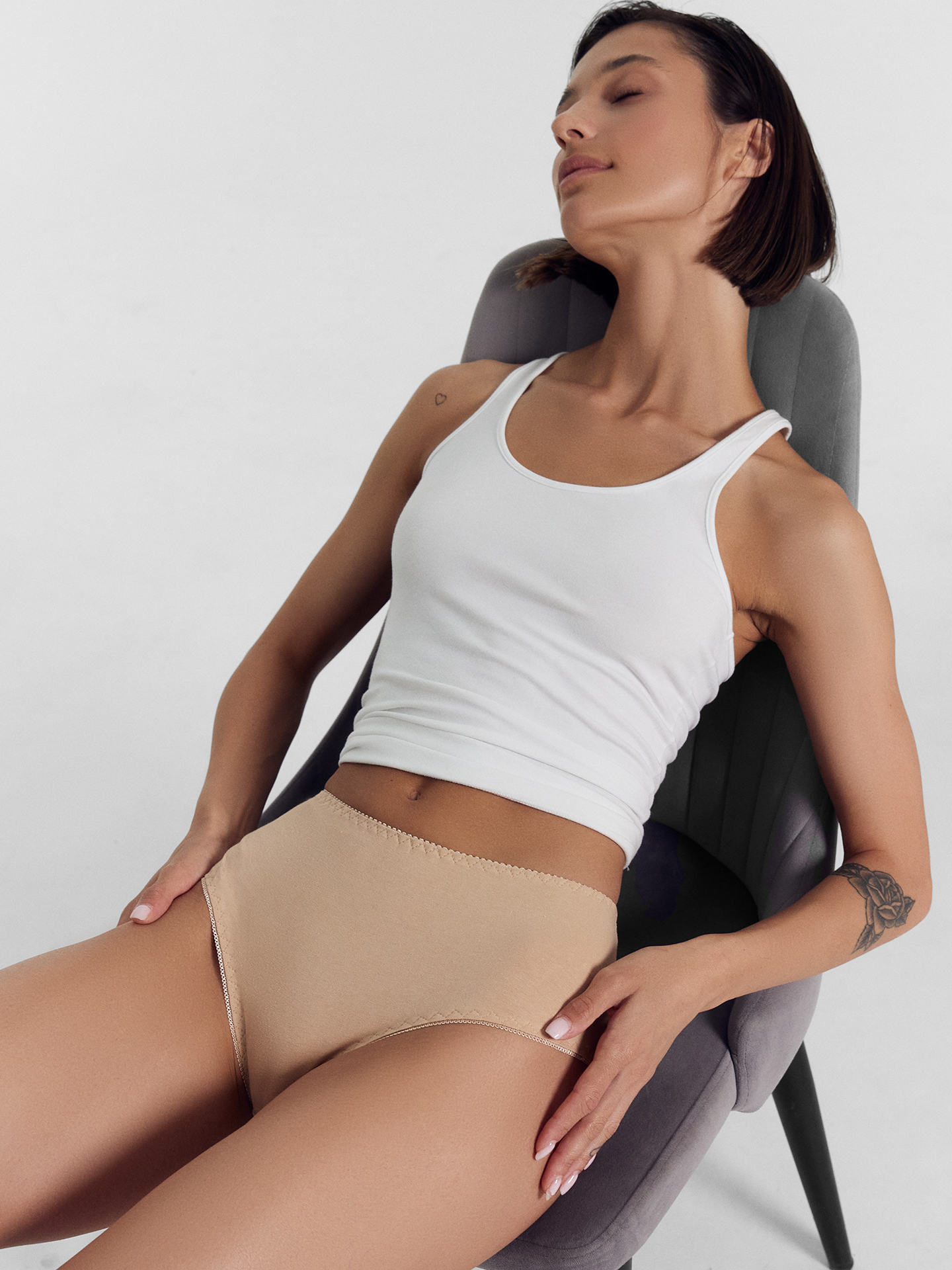 Трусы 3 шт Mark Formelle (Марк Формэль) 412075-3/обжаренный миндаль1 - фото 11