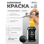 Акриловая краска для сборных моделей Jim Scale Gunmetal 18мл