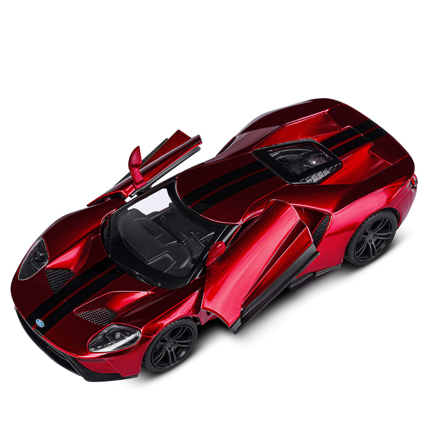 Автомобиль АВТОпанорама Ford GT 1:32 JB1251332 - фото 14