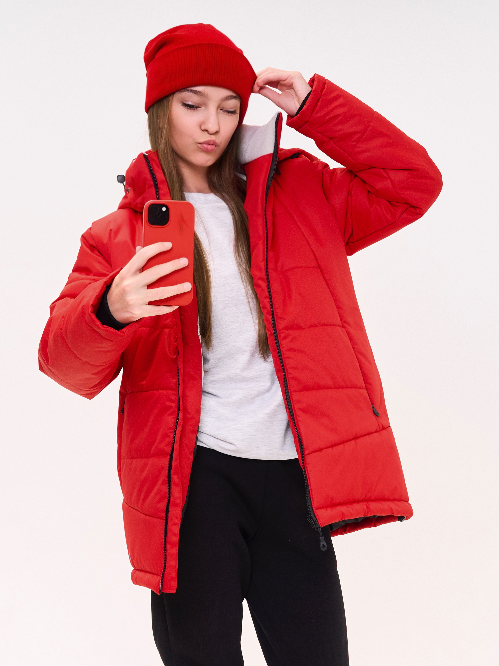 Куртка RODOS М-316/красный - фото 3