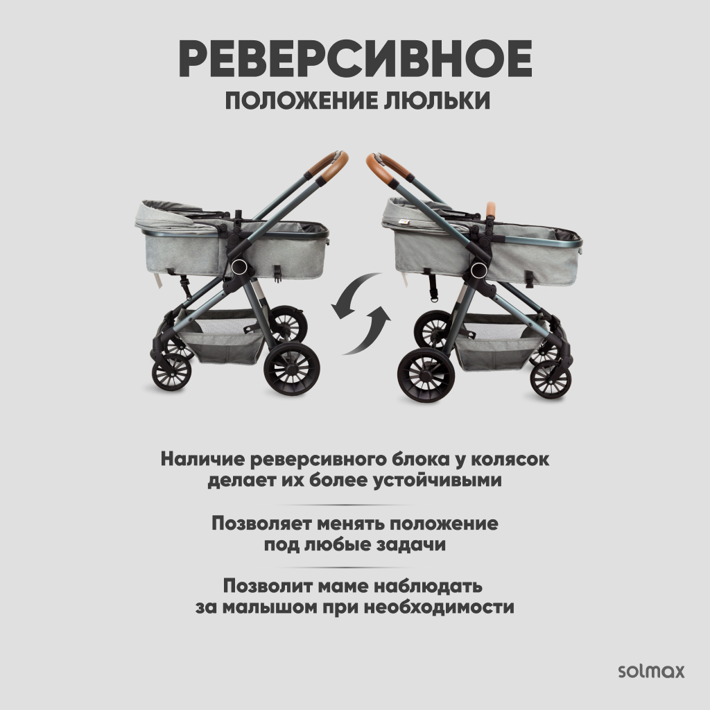 Коляска прогулочная Solmax - фото 2