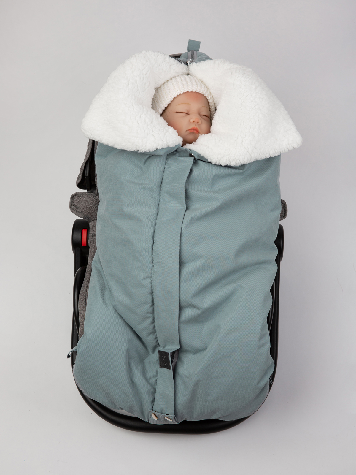 Конверт в коляску inlovery Нортес серый - фото 11