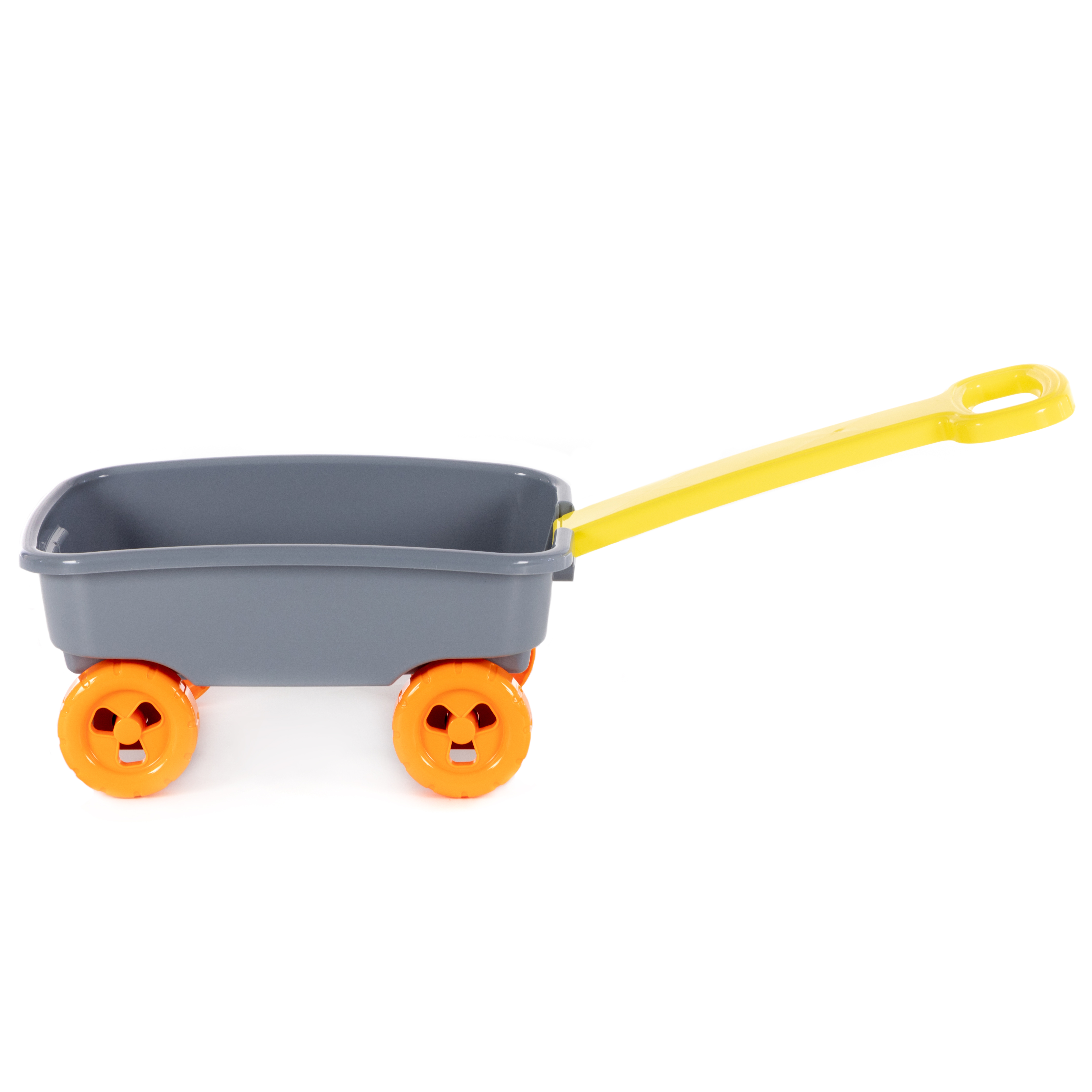 Тележка Полесье с ручкой 1 предм. - фото 2