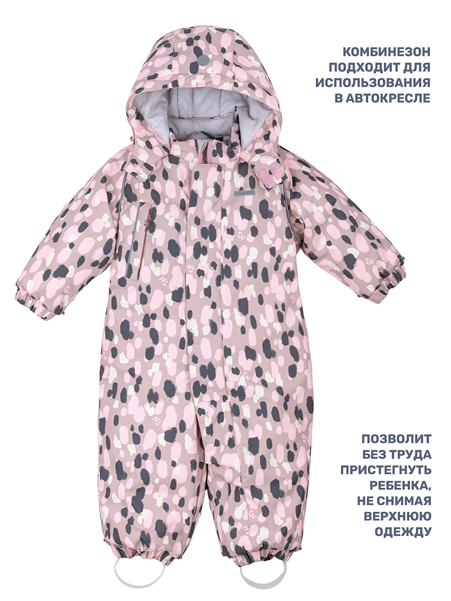Комбинезон NIKASTYLE 8з1724 пудра - фото 4