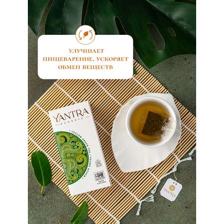 Чай Классик Yantra зеленый Young Hyson 25 пакетиков