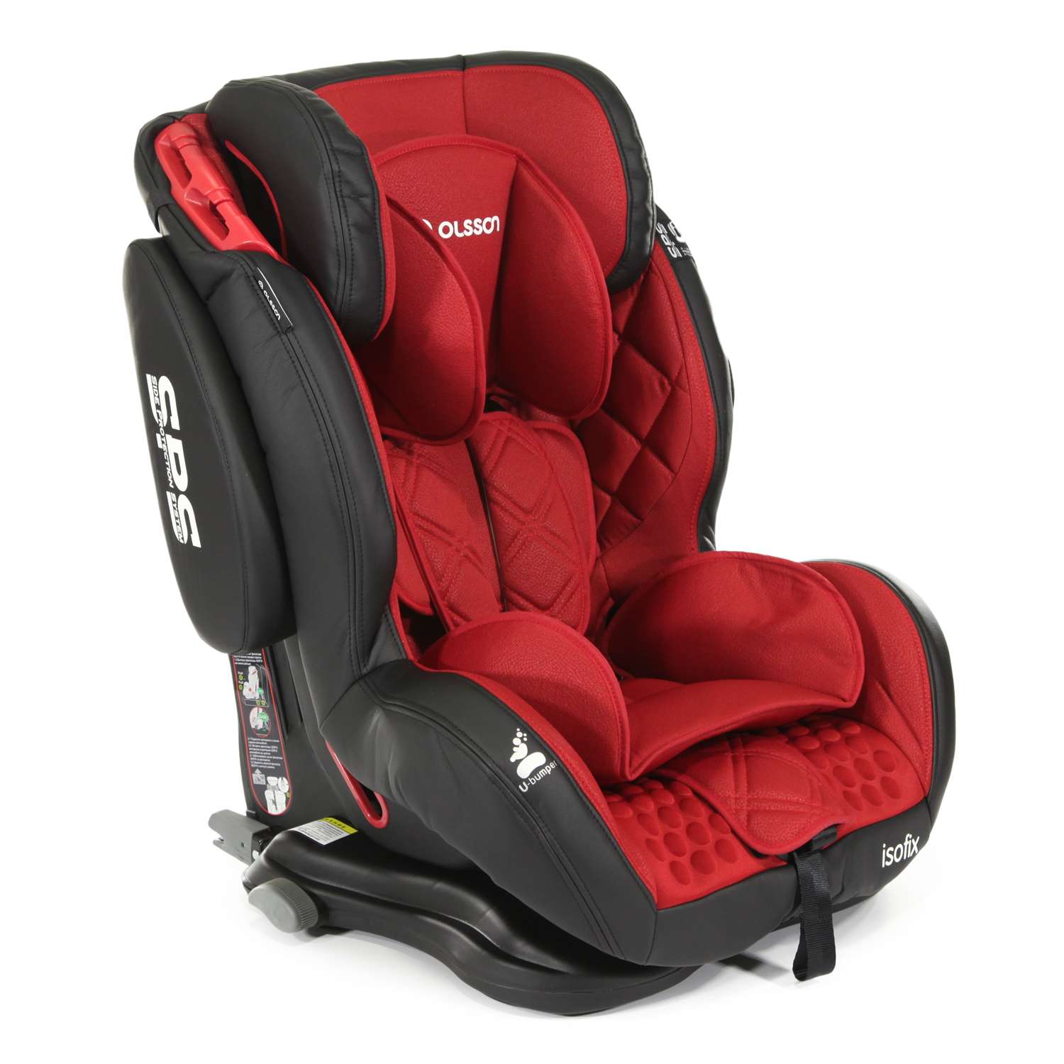 Автокресло Olsson VoyagerFix Red Isofix 1/2/3 (9-36 кг) - фото 13