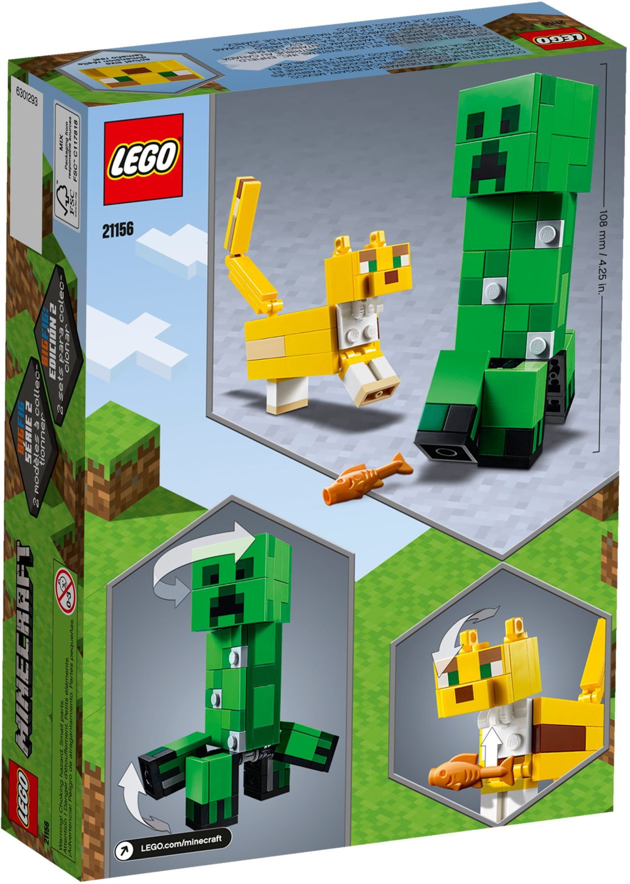 Конструктор LEGO Minecraft 21156 184 дет. - фото 4