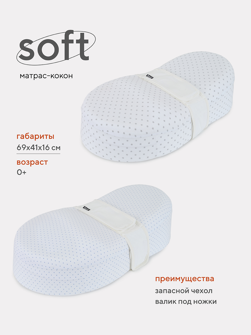 Матрас гнездышко Rant Soft double - фото 2