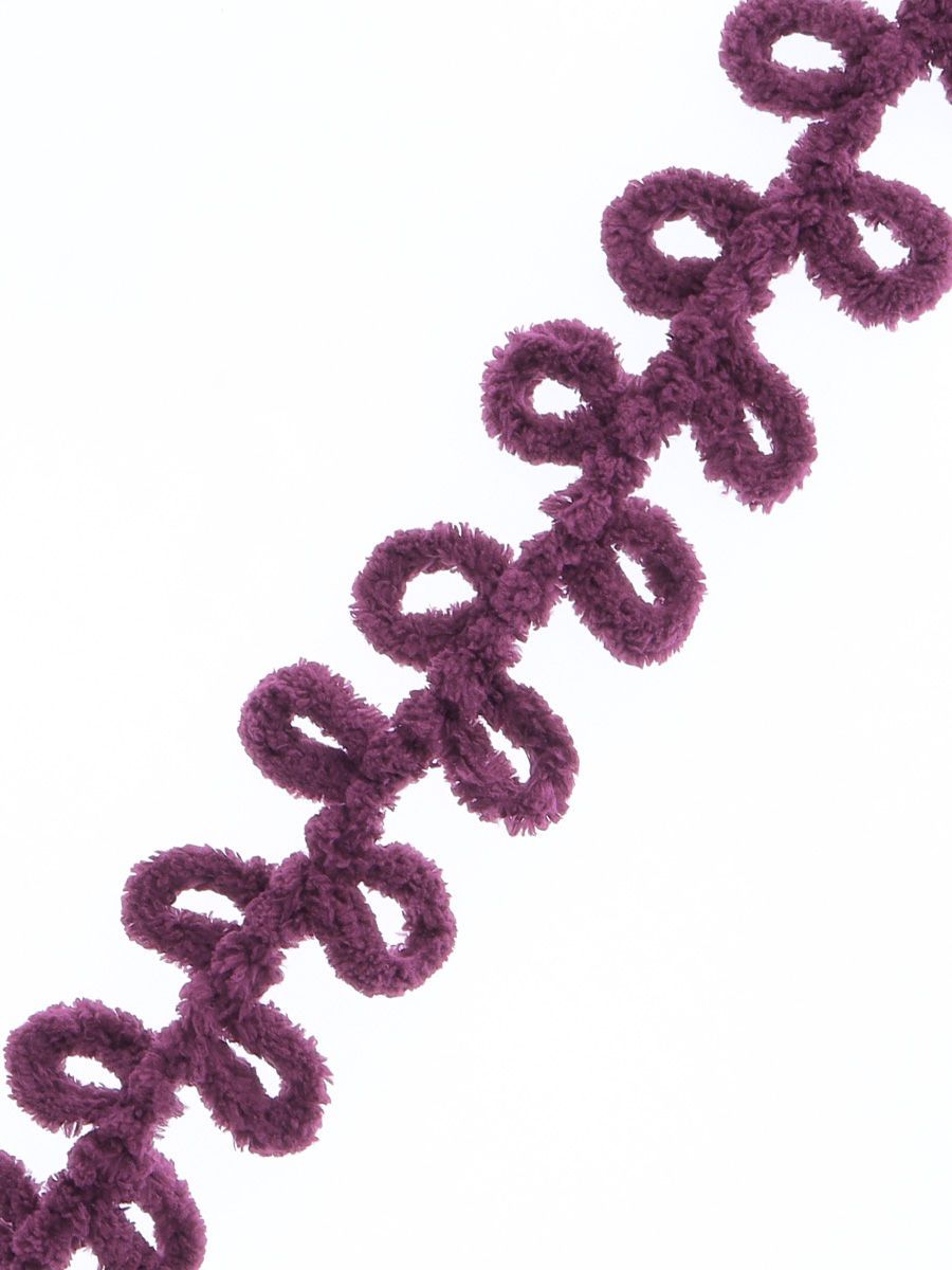 Пряжа для вязания Alize puffy 100 г 9 м микрополиэстер фантазийная плюшевая 111 сливовый 5 мотков - фото 5