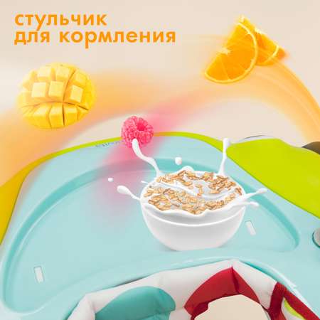 Ходунки Nuovita Corsa Оранжево-зеленый