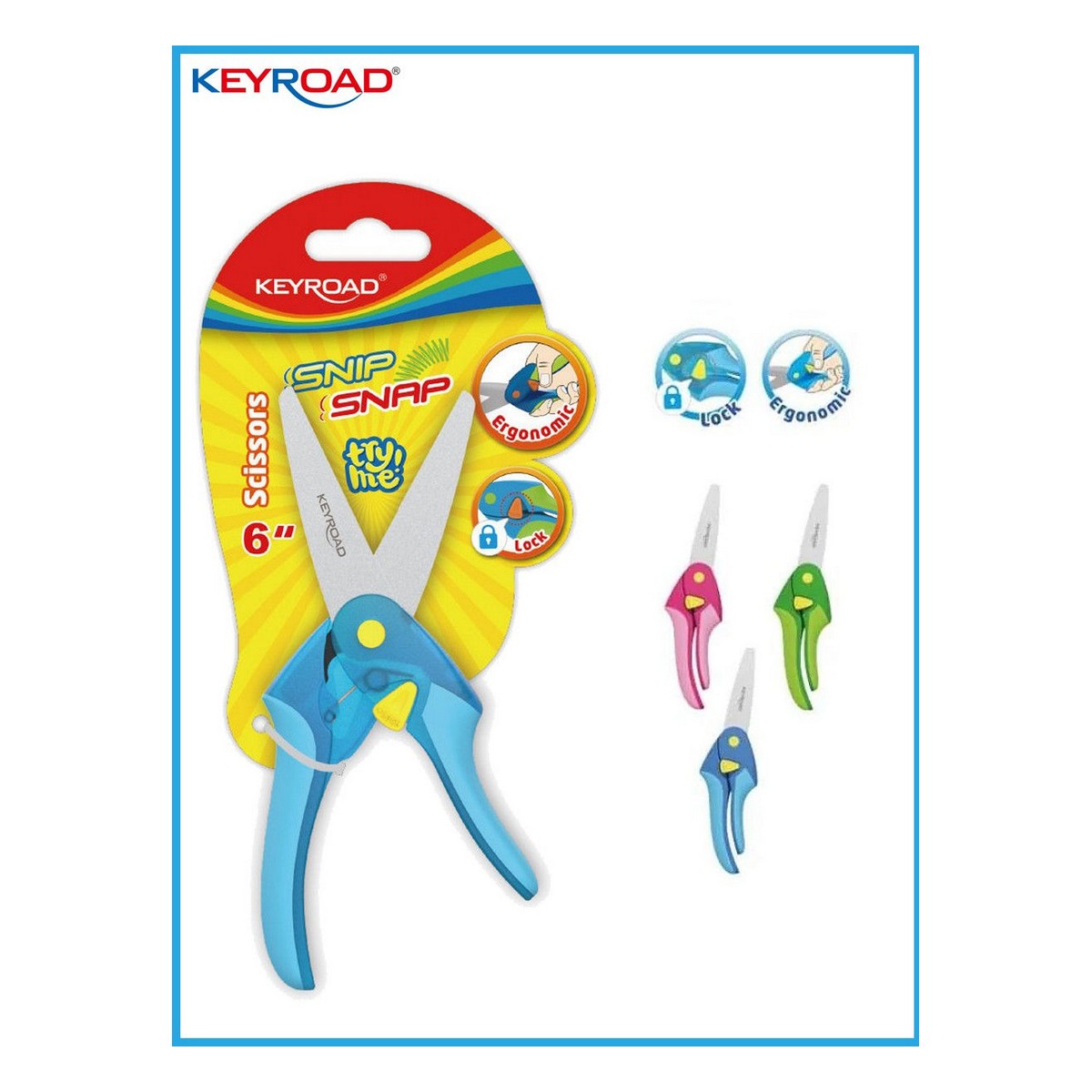 Ножницы канцелярские KEYROAD - фото 3