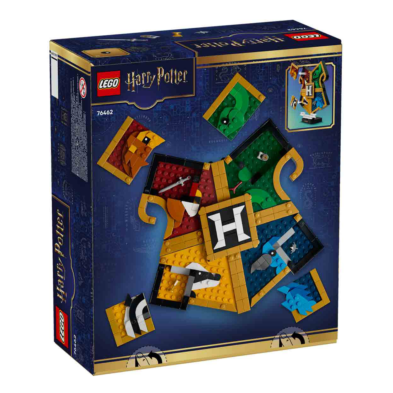 Конструктор LEGO Harry Potter Герб факультетов Хогвартса 545 дет. - фото 3