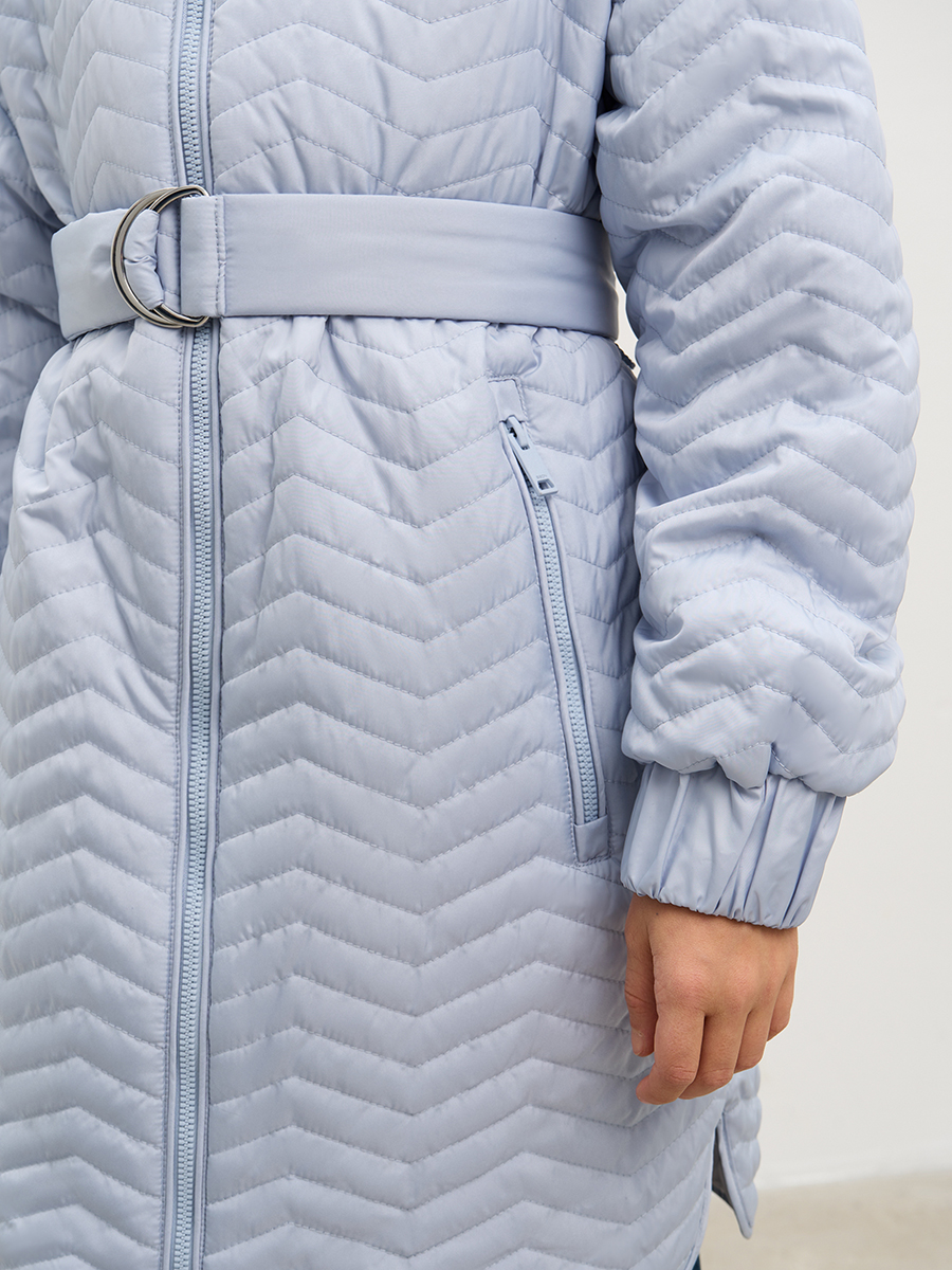 Куртка Baon BK0323002/LIGHT BLUE - фото 6
