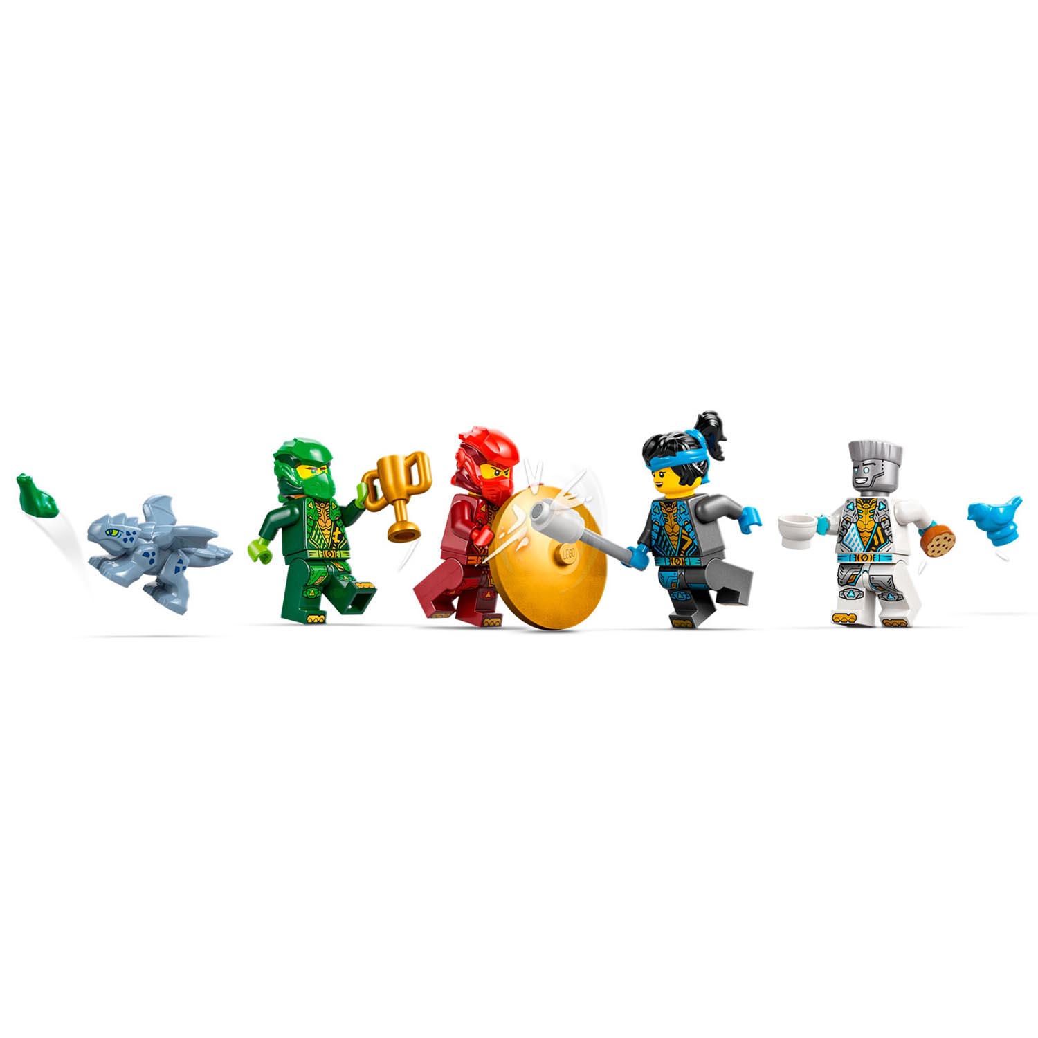Конструктор LEGO NINJAGO Храм Кружитцу Ниндзя 158 дет. - фото 7