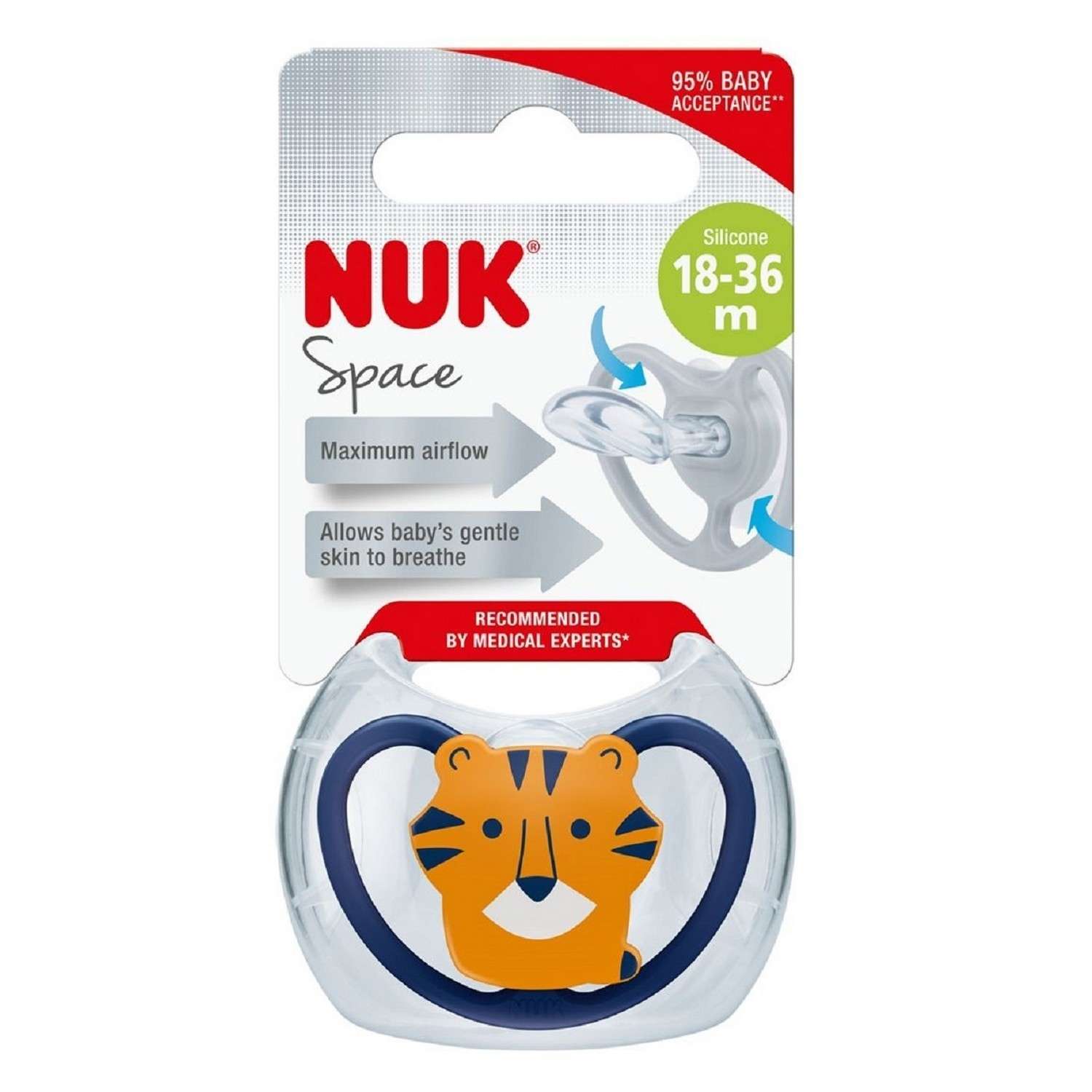 Пустышка Nuk от 18 мес. - фото 2