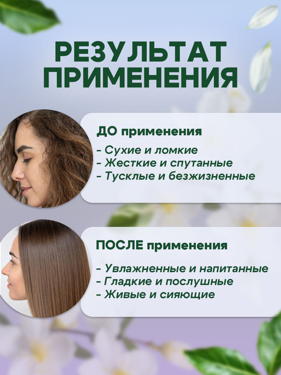 Шампунь GREENAURUM Жасмин 60 мл - фото 6