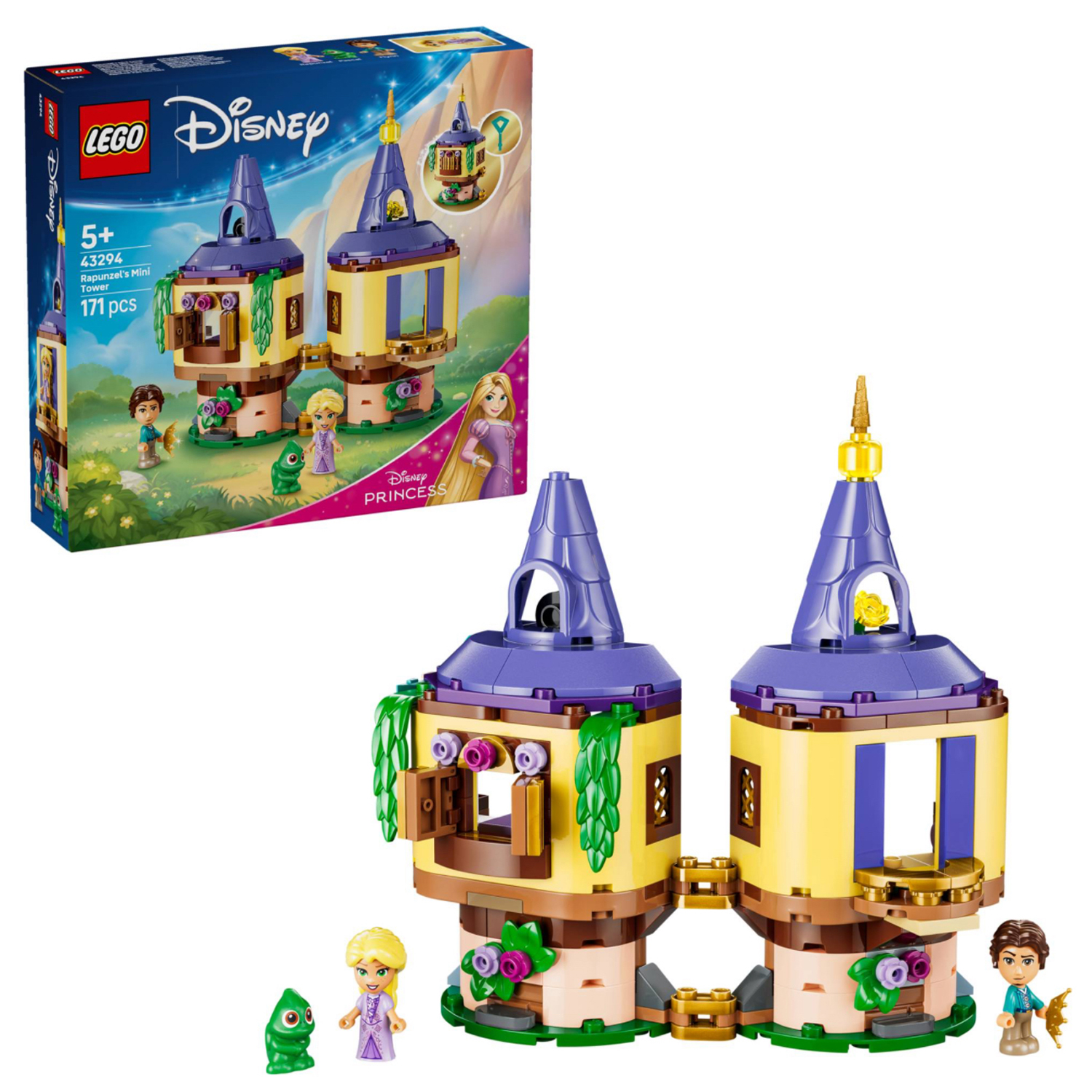 Конструктор LEGO Disney Princess Маленькая башня Рапунцель 171 дет. - фото 1