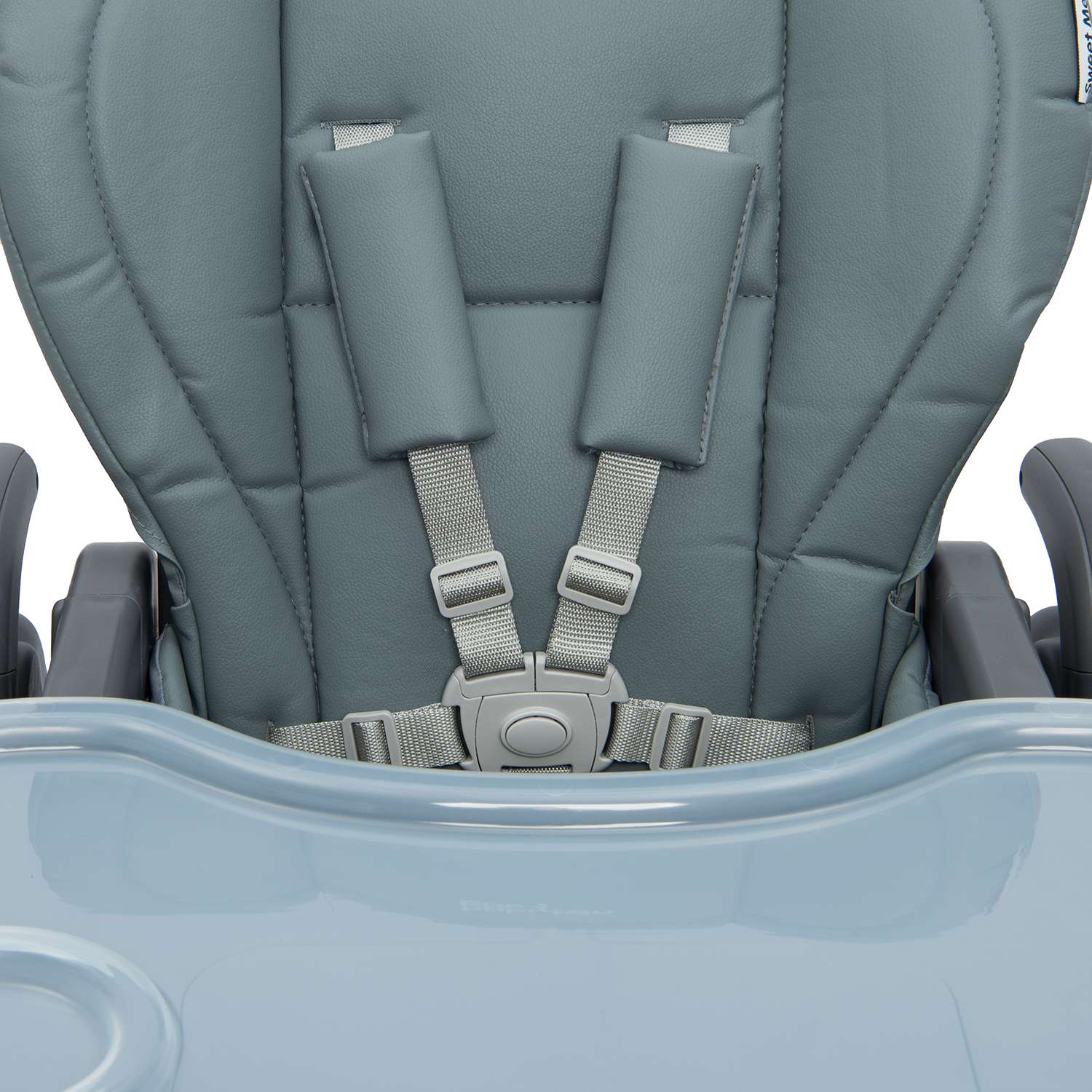 Стульчик для кормления Babyton Sweet Meals Grey классический - фото 15