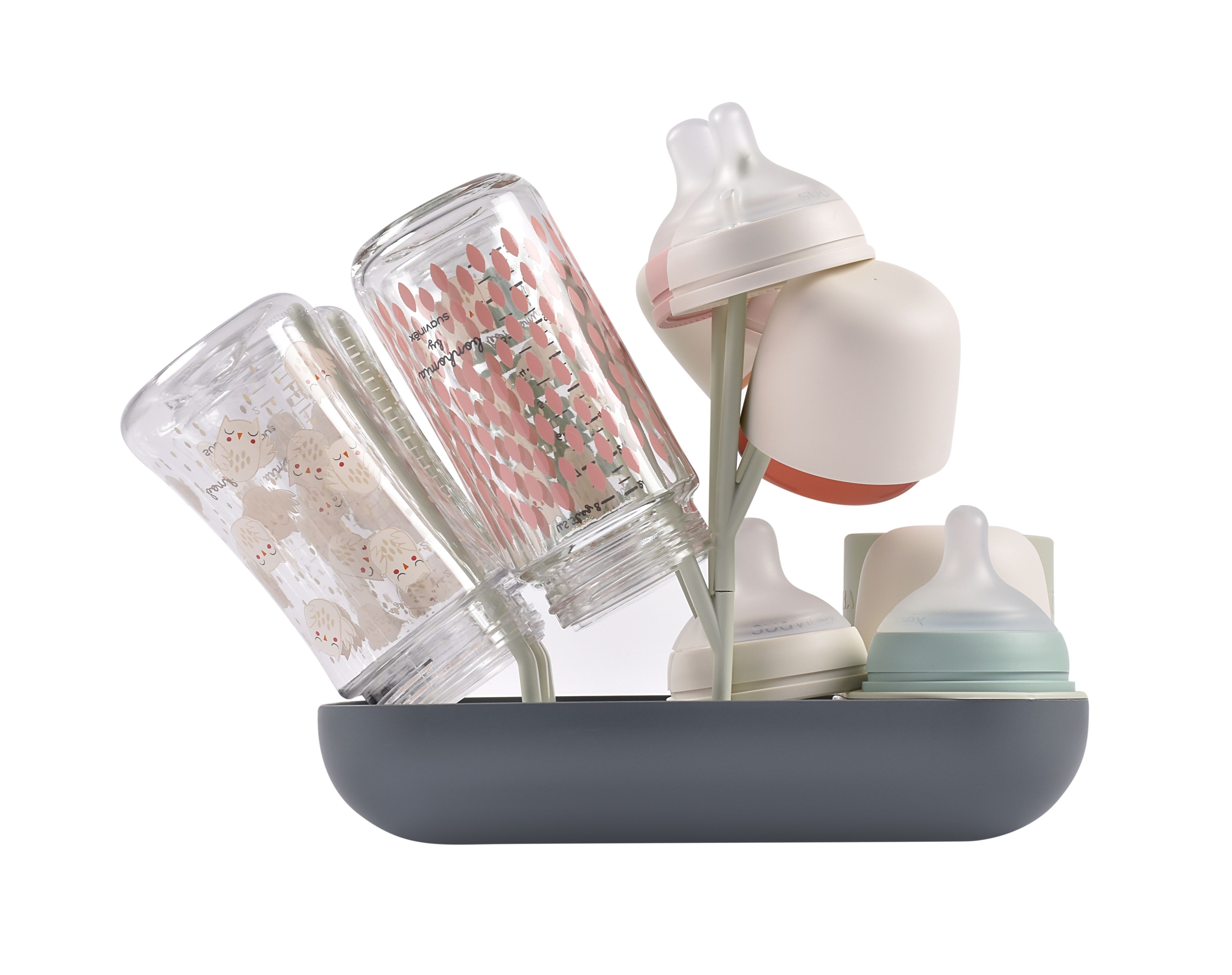 Сушилка BEABA для детских бутылочек серая - фото 17