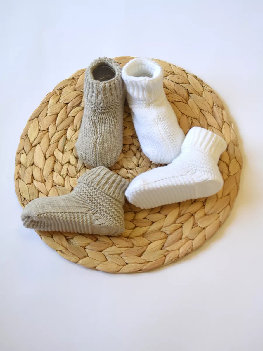 Пинетки 2 пары Совенок Дона В77-651/1-3 - фото 1