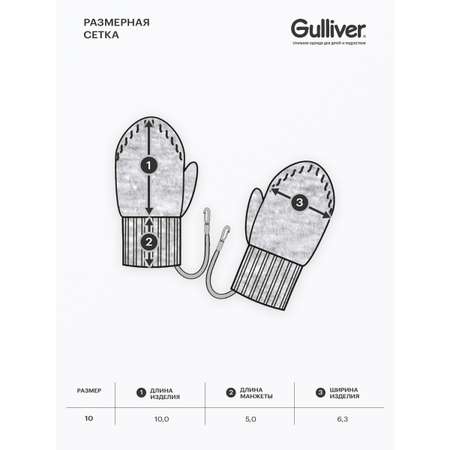 Варежки Gulliver