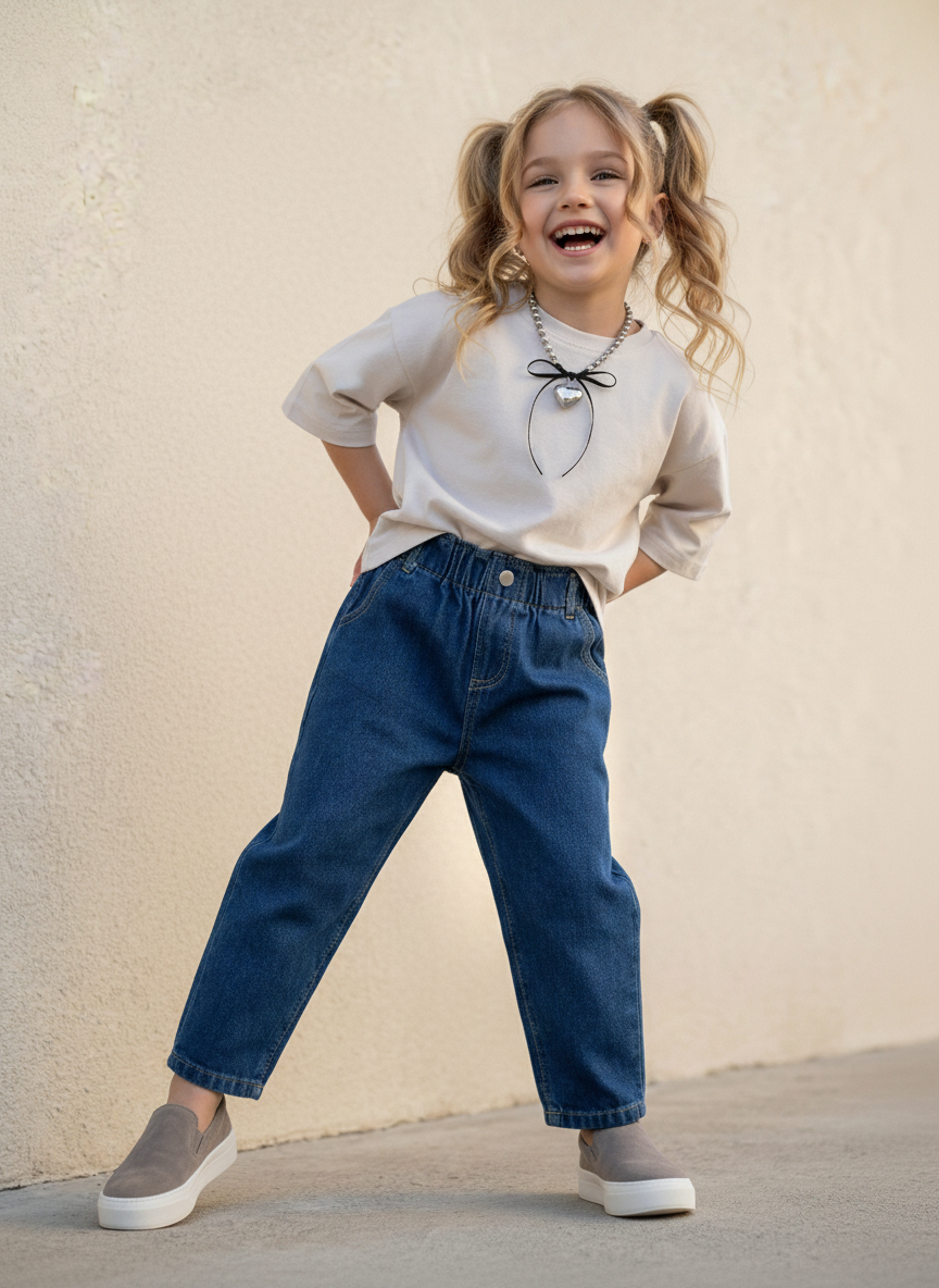 Джинсы Artcher kids Jeans0011Синие - фото 5
