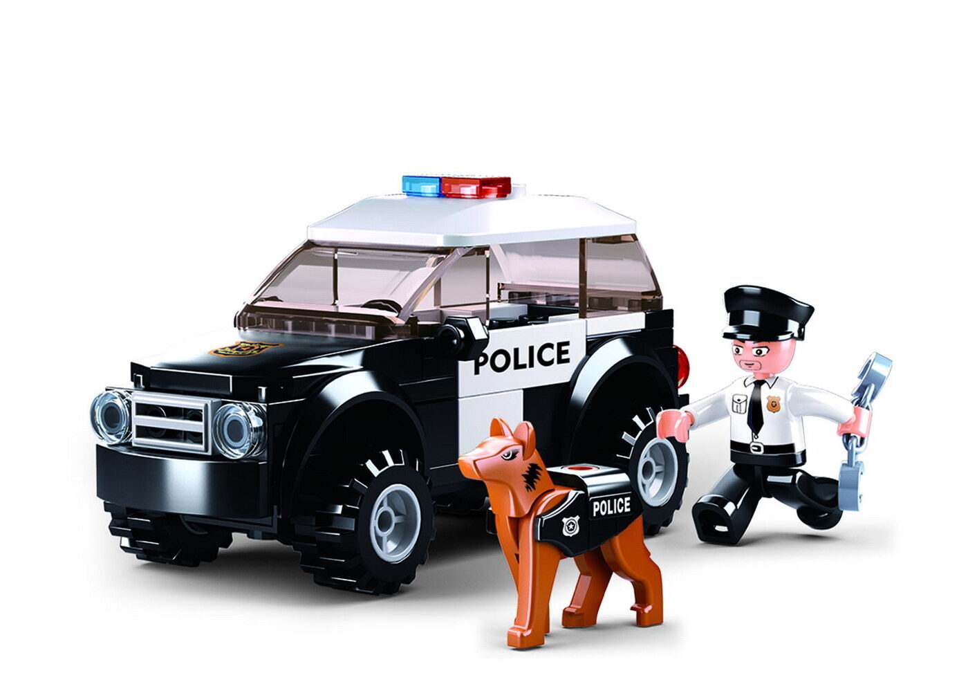 Конструктор SLUBAN Полиция Патрулирование города - фото 2